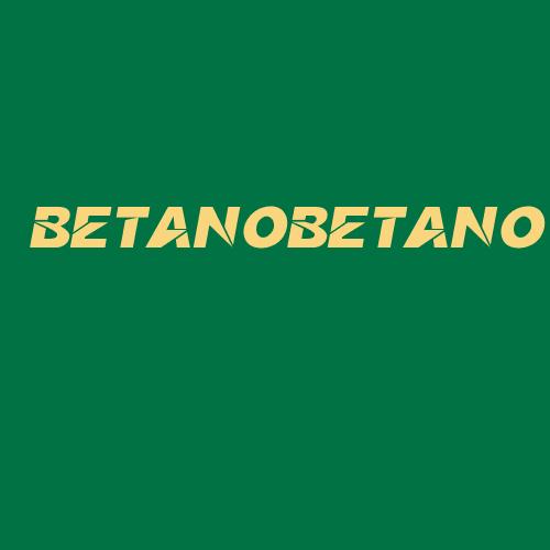 Logo da BETANOBETANO