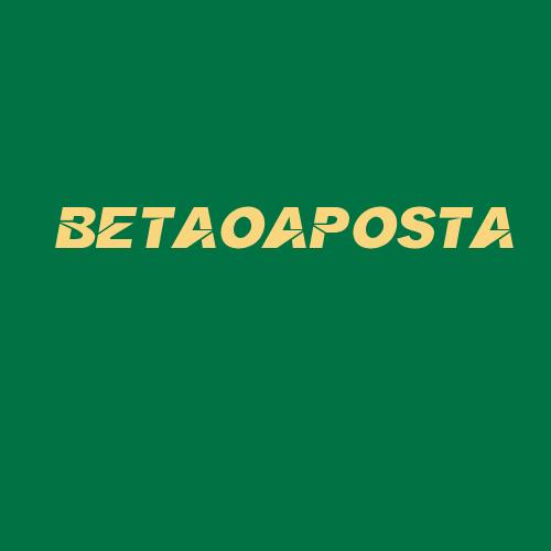 Logo da BETAOAPOSTA